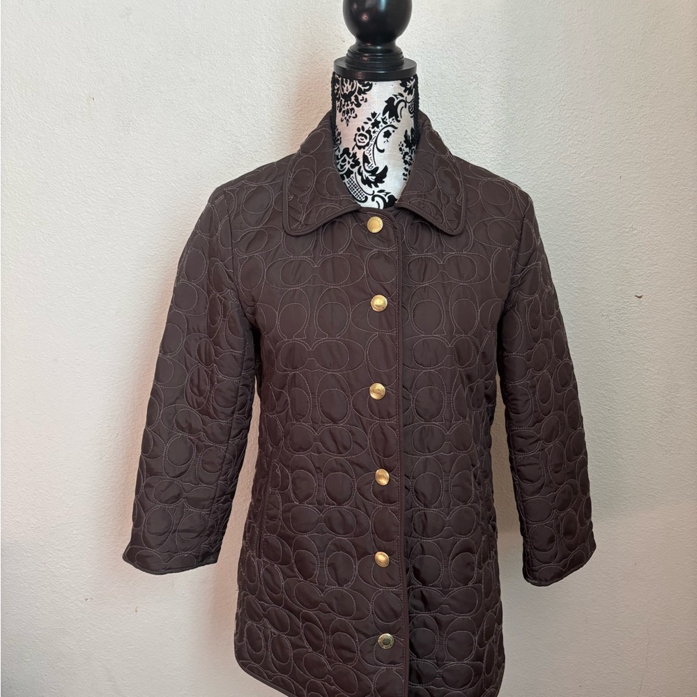 Coach Brown vintage Jacket
